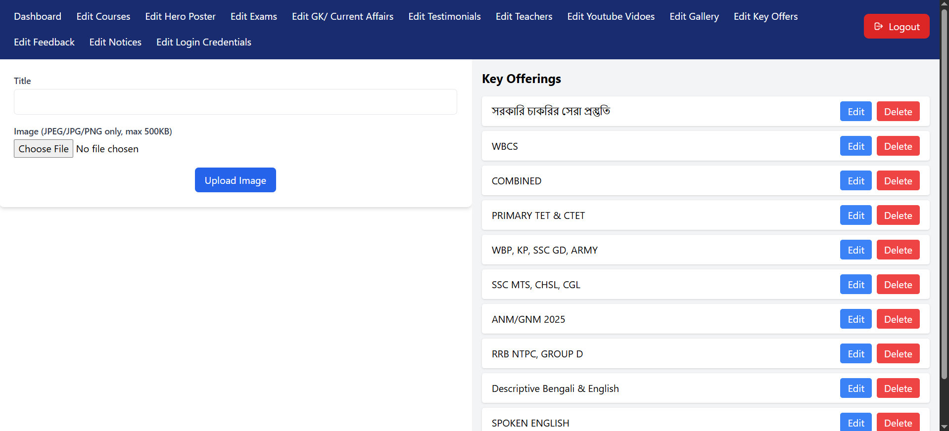 EduTouch admin platform image 8